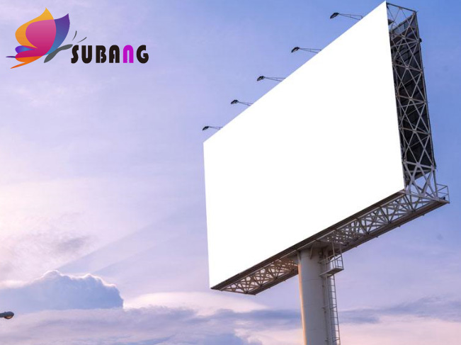 戶外廣告牌用了熒光增白劑OB，好評不斷